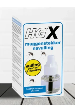 Uitverkoop HGX muggenstekker navulling tegen muggen